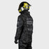 Ride Rich Concord Armoured GP Anorak Motorcycle Jacket - Black / Camo